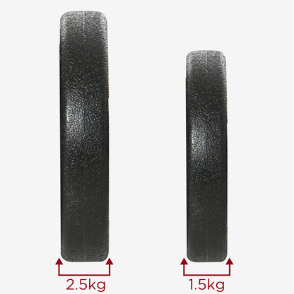 HOMCOM 20KG Adjustable Weights Dumbbells Set, Dumbbell Hand Weights for Home Office Gym Body Fitness Lifting Training