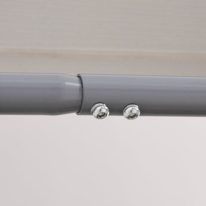 HOMCOM Pull-Up Bar for Doorway, Home Fitness Door Horizontal Push up Bar for Indoor Gym Upper Body Workout