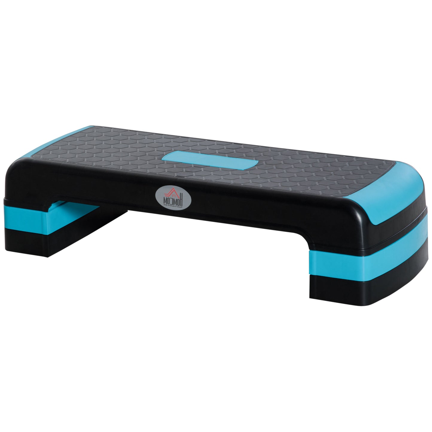 HOMCOM Aerobic Step with 3-Level Adjustable Heights for Home, Office Exercise
