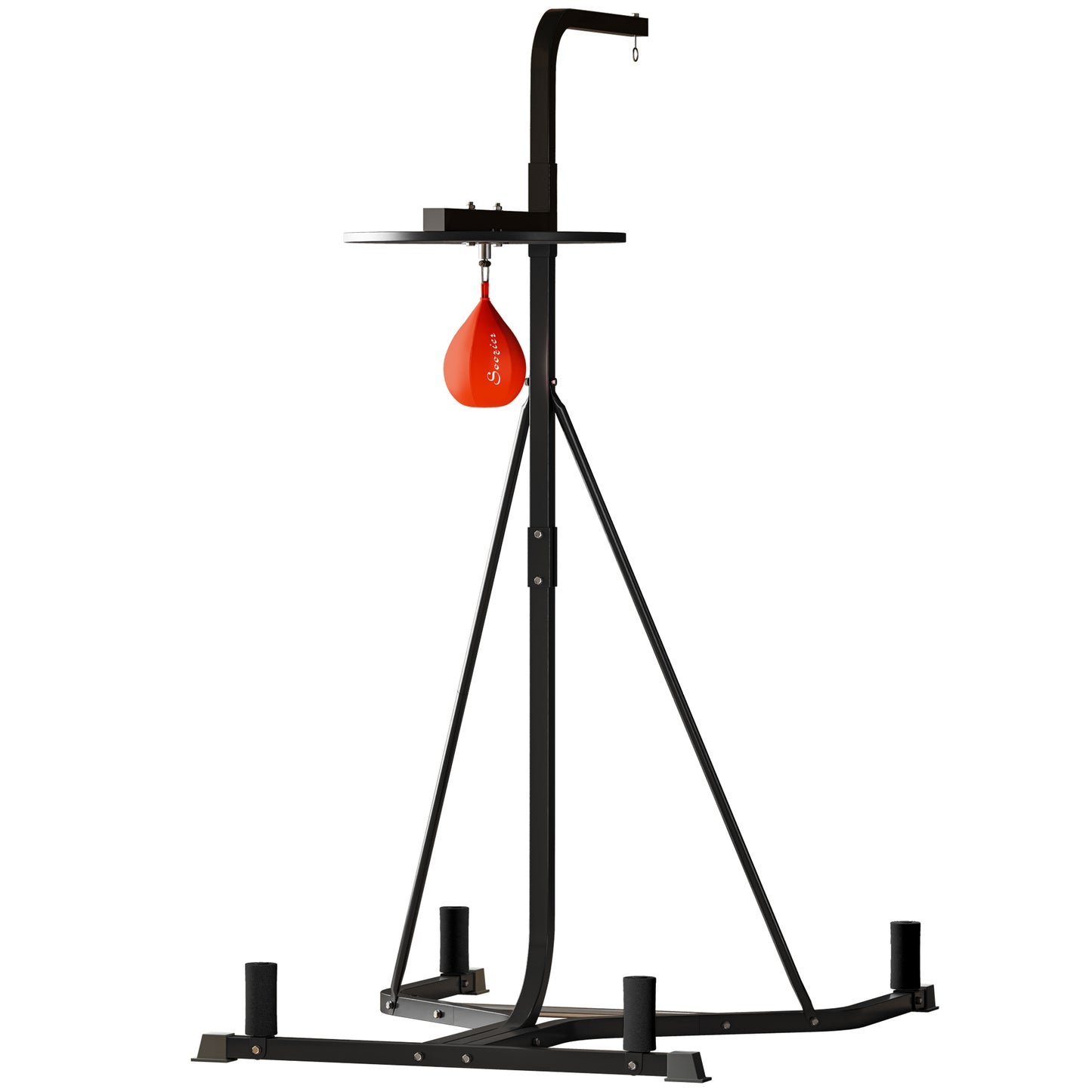 HOMCOM Adjustable Freestanding Speedbag, Punch Bag Hanger