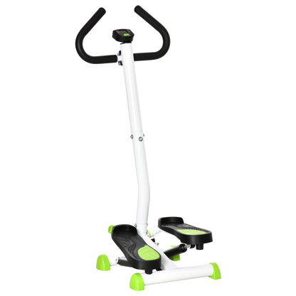 HOMCOM Twister Stepper, Step Machine with Adjustable Resistance, LCD Screen