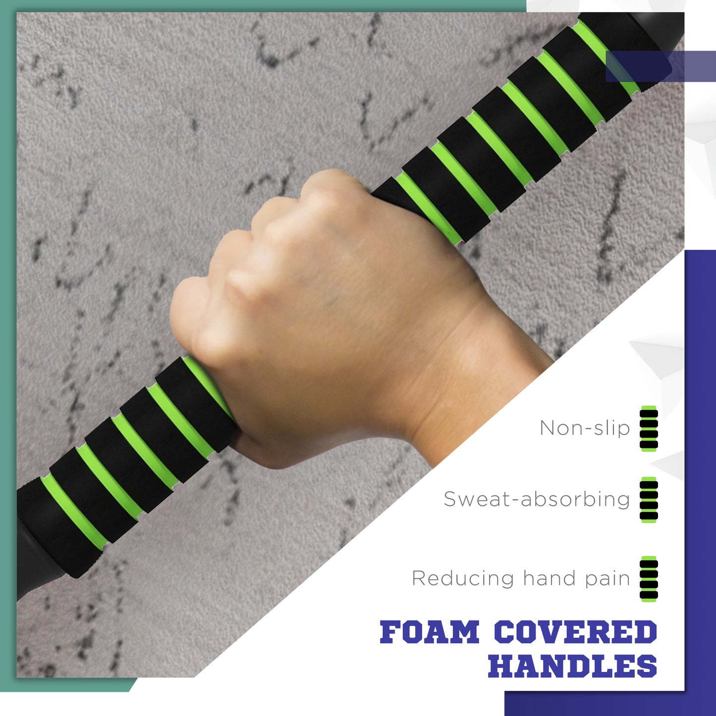 SPORTNOW 30kg Four-In-One Adjustable Weight Dumbbells Set, Barbell, Kettlebell, Push Up Stand