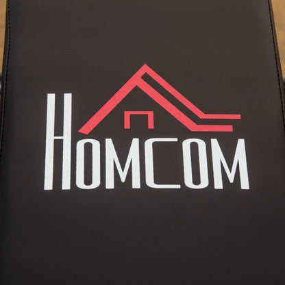 HOMCOM Adjustable Weight Bench, Foldable Bench, with Barbell Rack