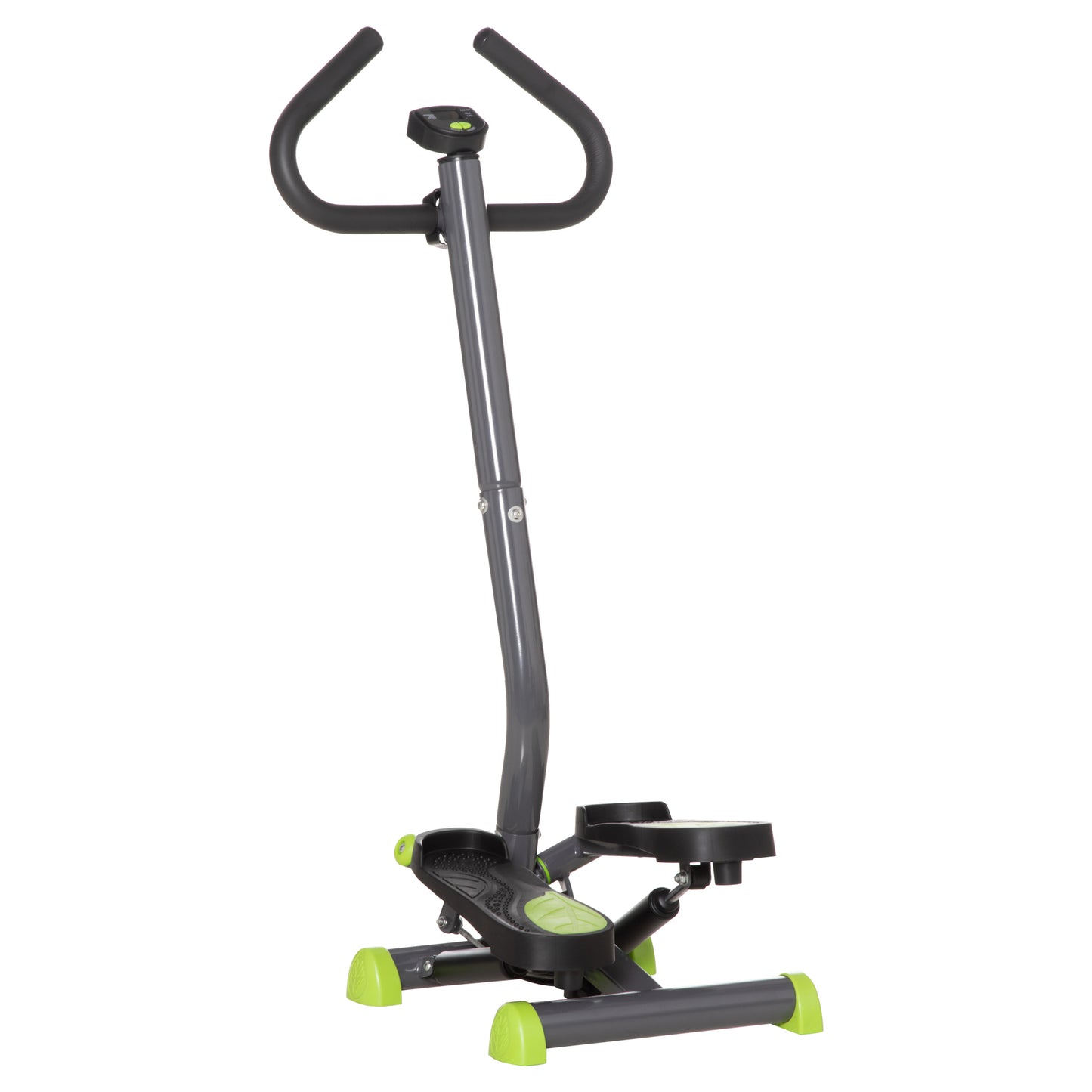 HOMCOM Twister Stepper, Step Machine with Adjustable Resistance, LCD Screen