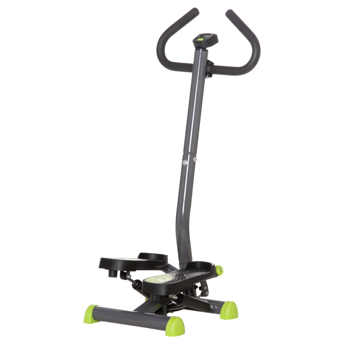 HOMCOM Twister Stepper, Step Machine with Adjustable Resistance, LCD Screen