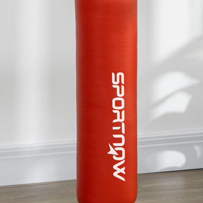 SPORTNOW Boxing Bag, Freestanding Punching Bag, with Reflex Bar, Speed Balls