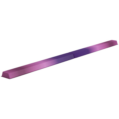 SPORTNOW 7.7ft Folding Gymnastics Beam, Floor Balance Beam for Kids with Anti-Slip Base, Gymnastics Equipment for Home, Purple
