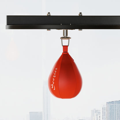 HOMCOM Adjustable Freestanding Speedbag, Punch Bag Hanger
