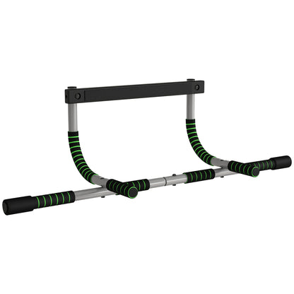 HOMCOM Pull-Up Bar for Doorway, Home Fitness Door Horizontal Push up Bar for Indoor Gym Upper Body Workout