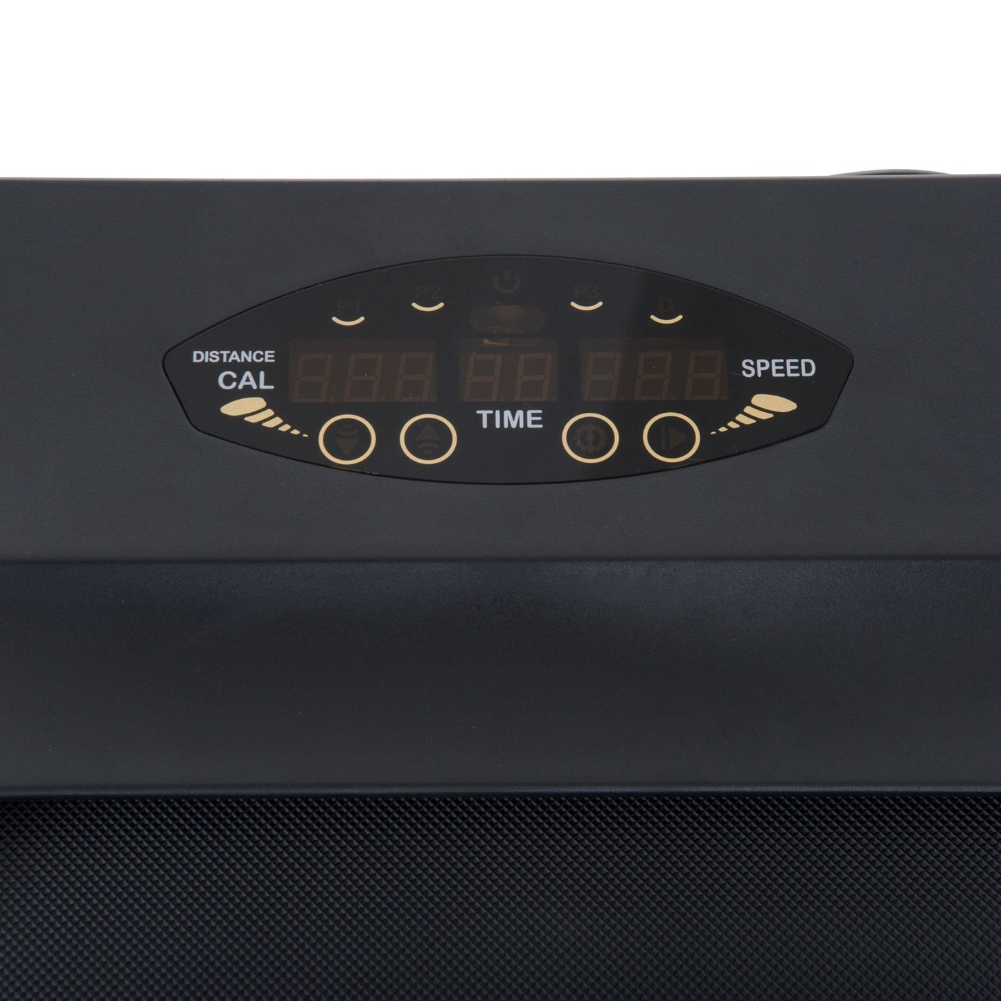 HOMCOM Steel Folding Motorized Home Treadmill w/ LCD Monitor