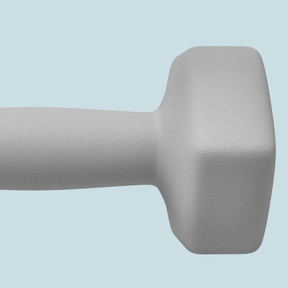 SPORTNOW 2 x 6kg Hexagonal Dumbbells Weights Set with Non-Slip Grip for Home Gym Workout