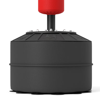 HOMCOM 3-in-1 Boxing Punching Bag, Freestanding with 2 Speed Bals, 360° Reflex Bar, 160-230cm Adjustable Height