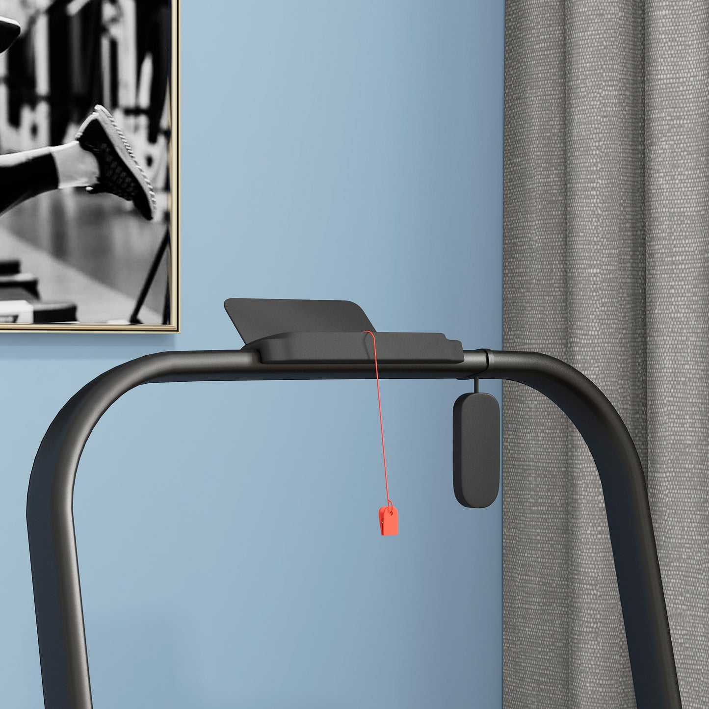 SPORTNOW 2.5HP Walking Pad, 1-6km/h Folding Treadmill with Remote Control and LED Display for Home Gym Office