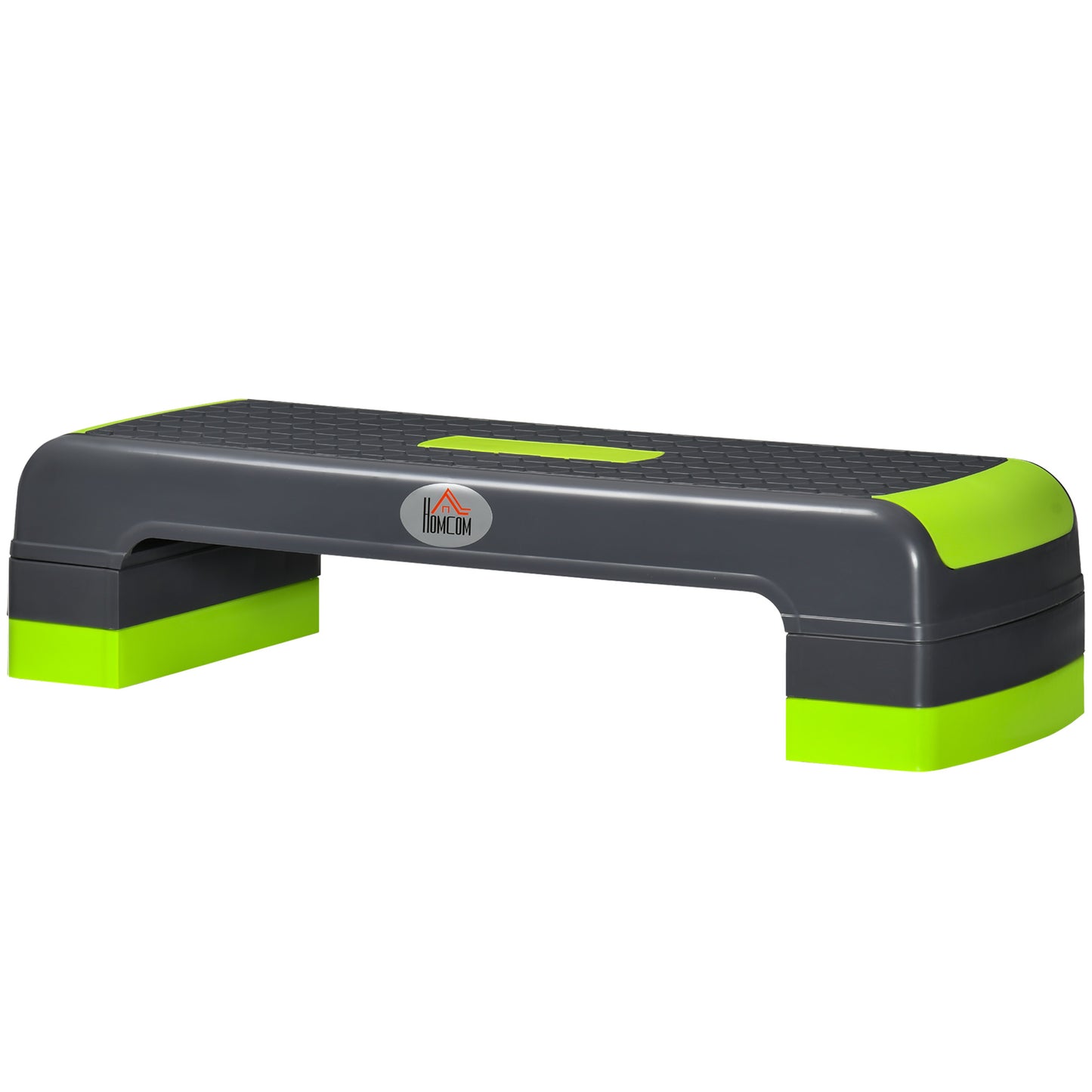 HOMCOM Aerobic Step with 3-Level Adjustable Heights for Home, Office Exercise
