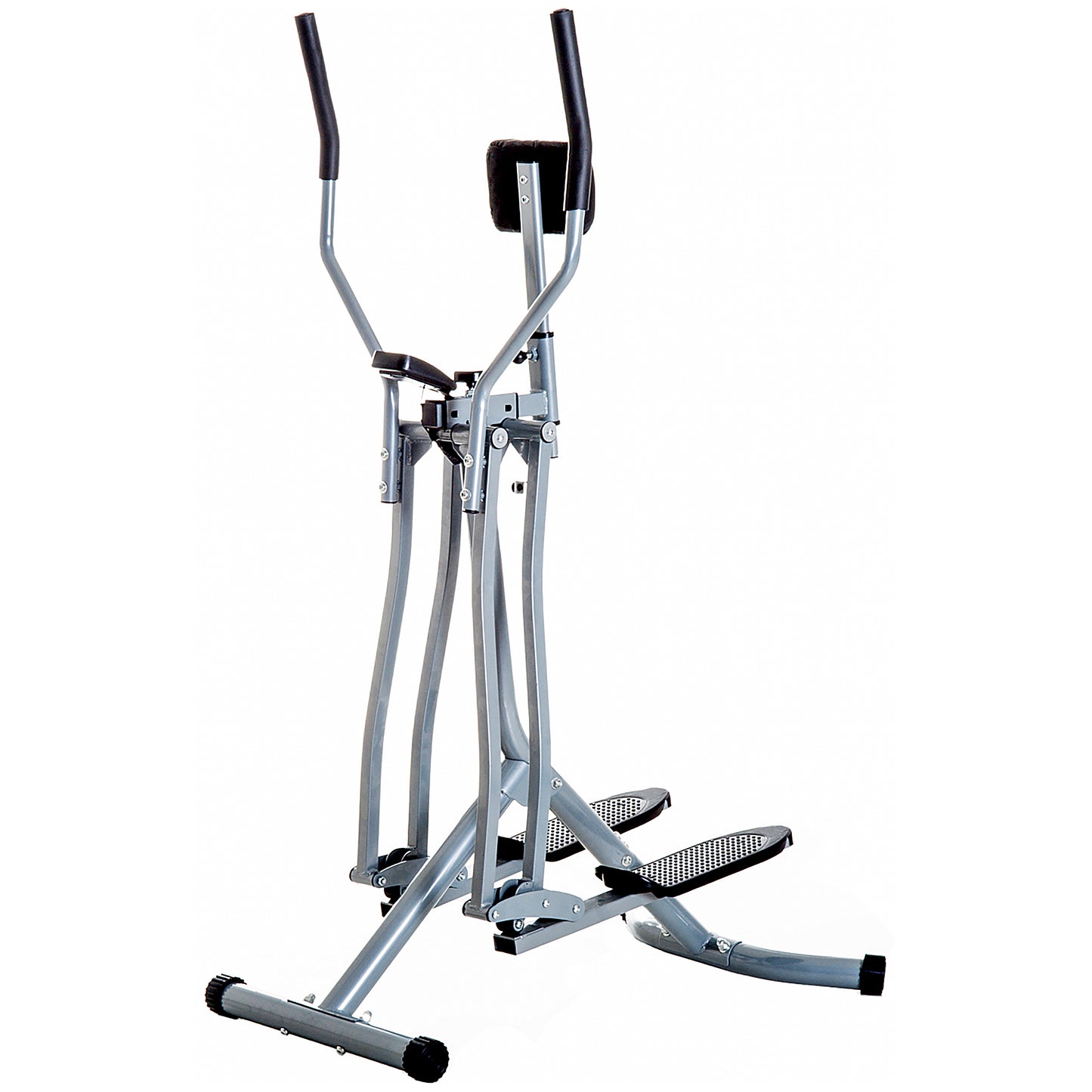 HOMCOM Air Walker Glider, Cross Trainer Fitness Machine, with LCD, for Home Gym