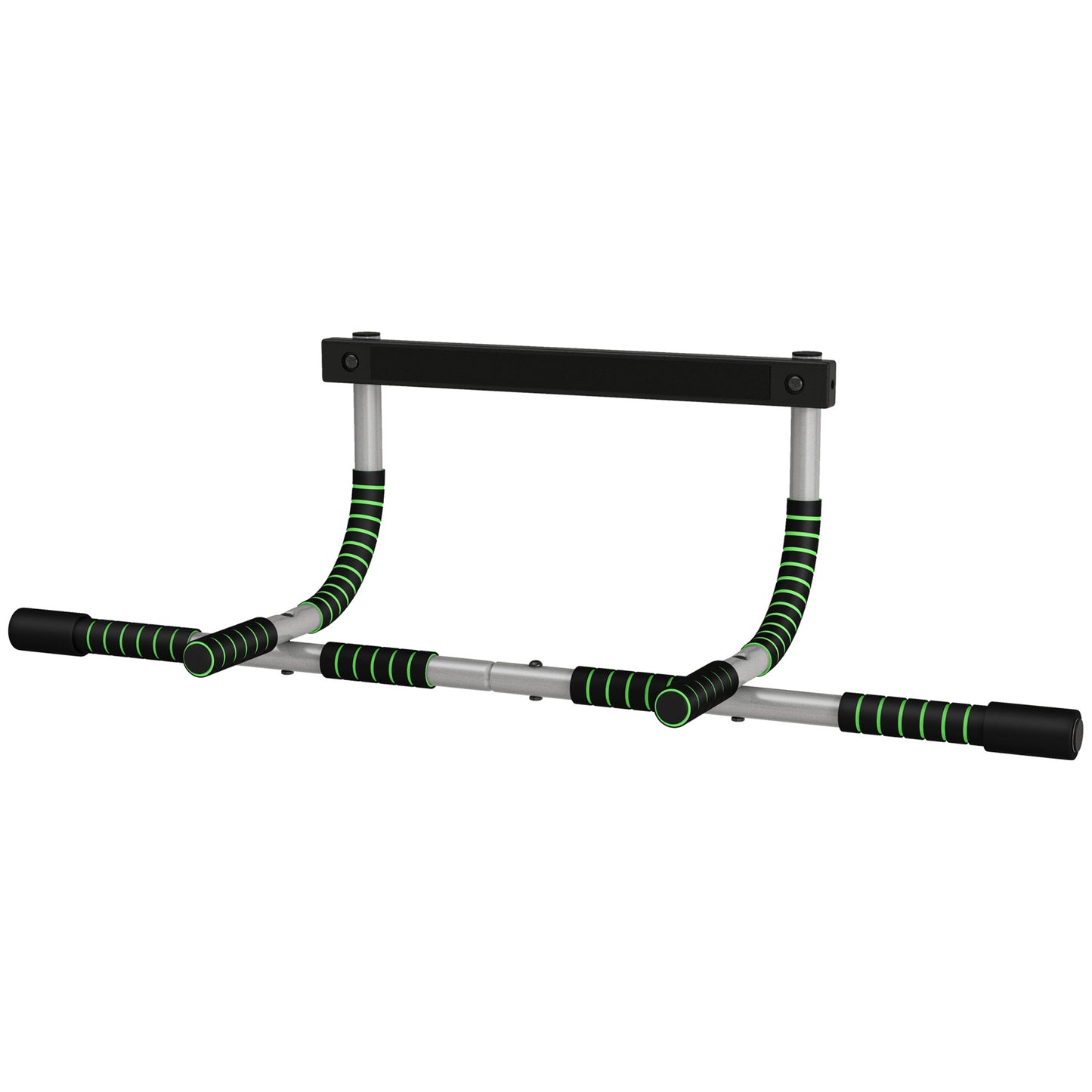 HOMCOM Pull-Up Bar for Doorway, Home Fitness Door Horizontal Push up Bar for Indoor Gym Upper Body Workout